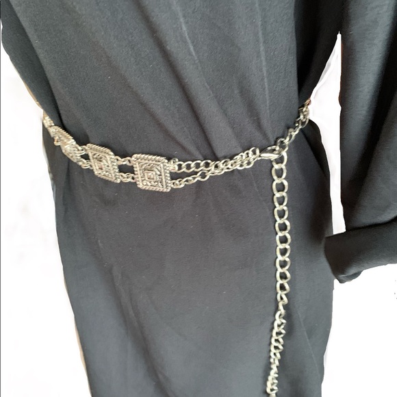 Silver belt. Solid piece with clasp. - Picture 10 of 11